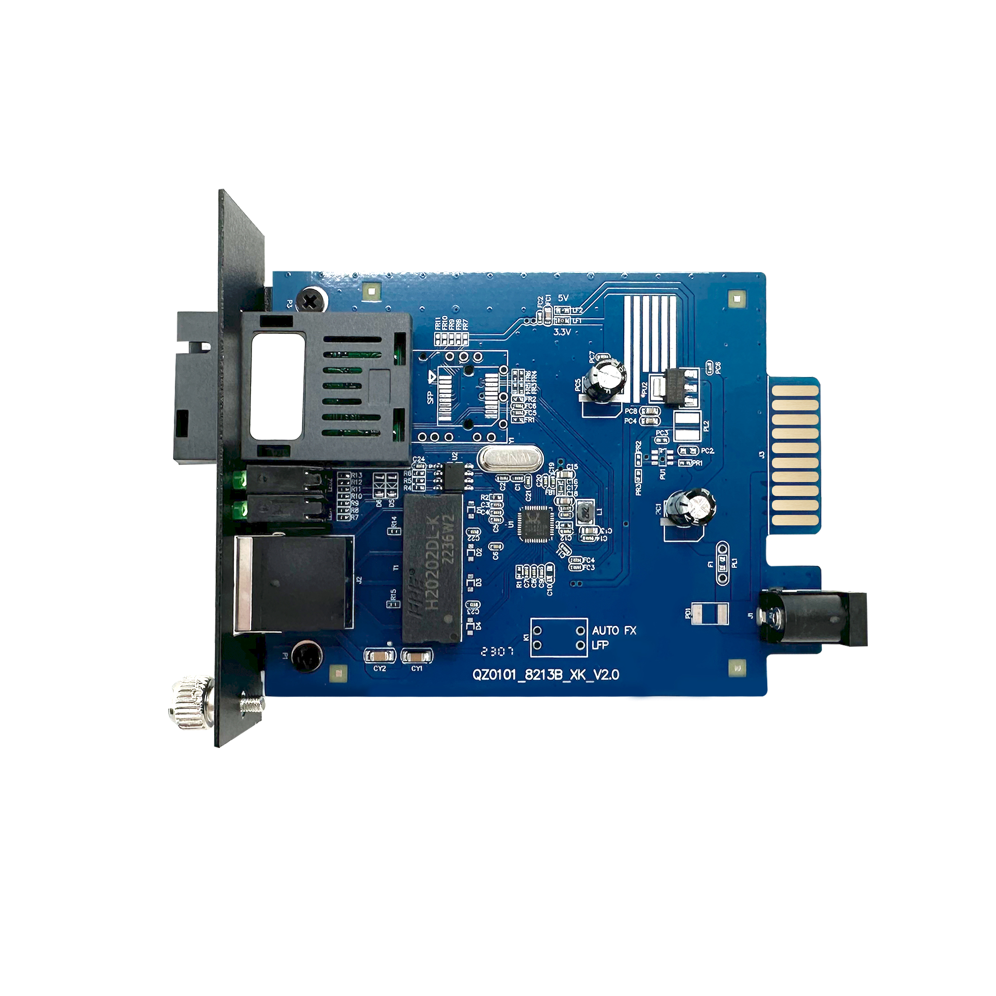 2-port 10/100/1000M WDM Media Converter （Single-mode Single-fiber SC） Featured Image