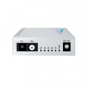 5-port 10/100M WDM Media Converter （Single-mode Single-fiber SC）