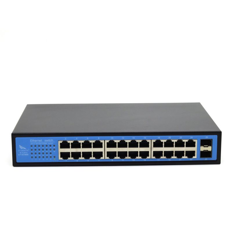 Gigabit 2 optical 24 electricity security switch Featured Image