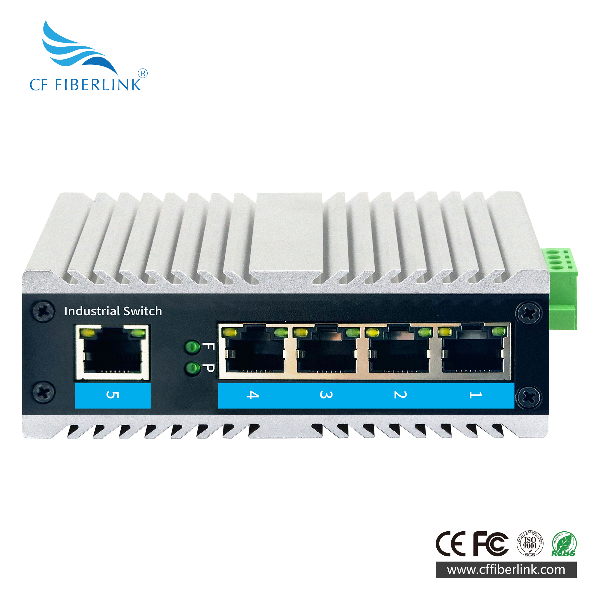 5-port 10/100/1000M Industrial Ethernet  Switch Featured Image