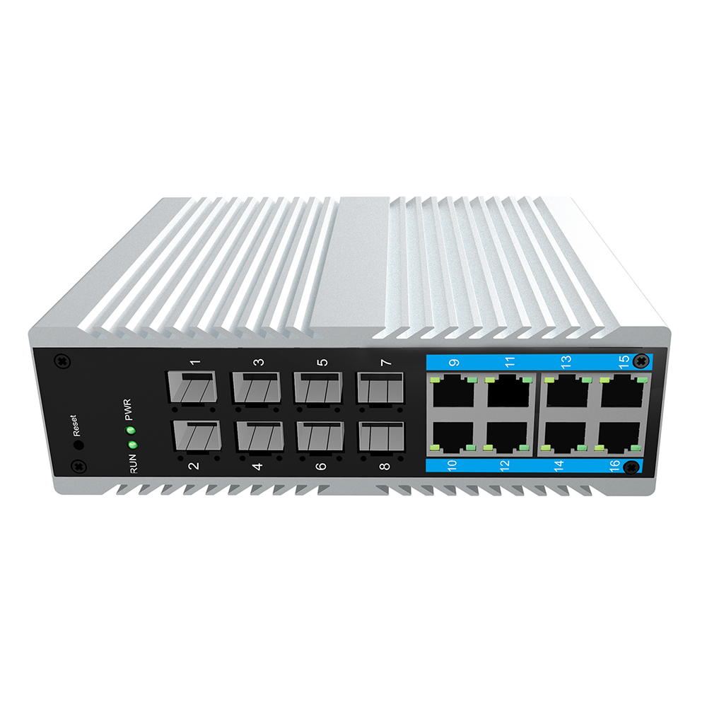 16-port 10/100M/1000M  L2+  Managed Industrial Ethernet Switch Featured Image