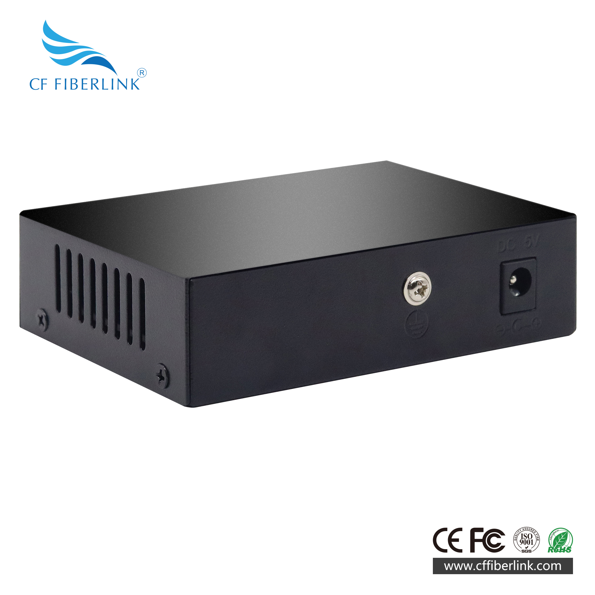 5-port 10/100M  iron shell Ethernet Switch