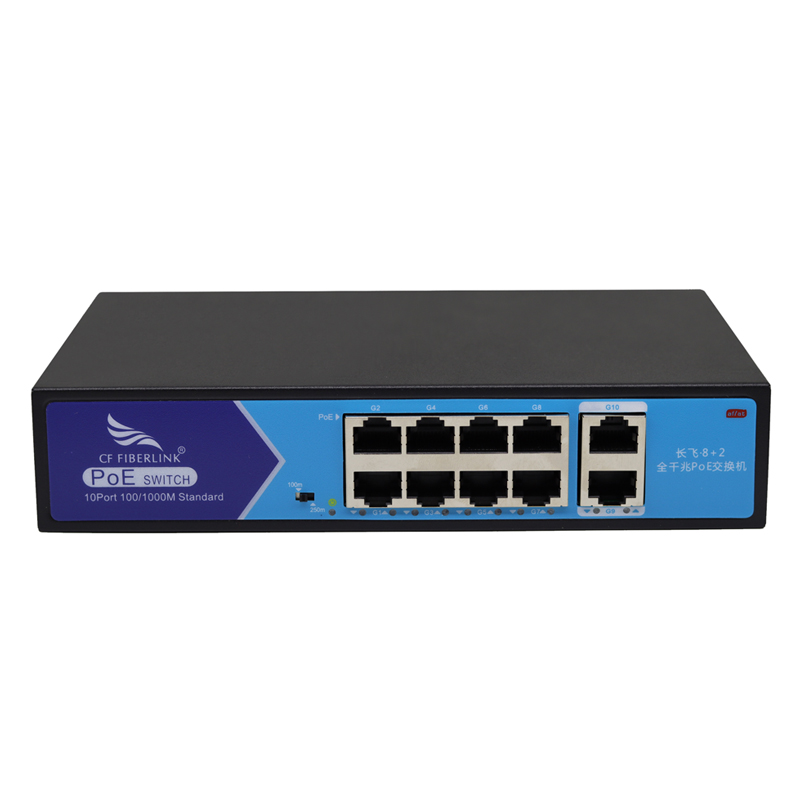 Hot Sale for Poe Switch Passthrough - 8+2 Gigabit PoE Switch – Changfei Optoelectronics