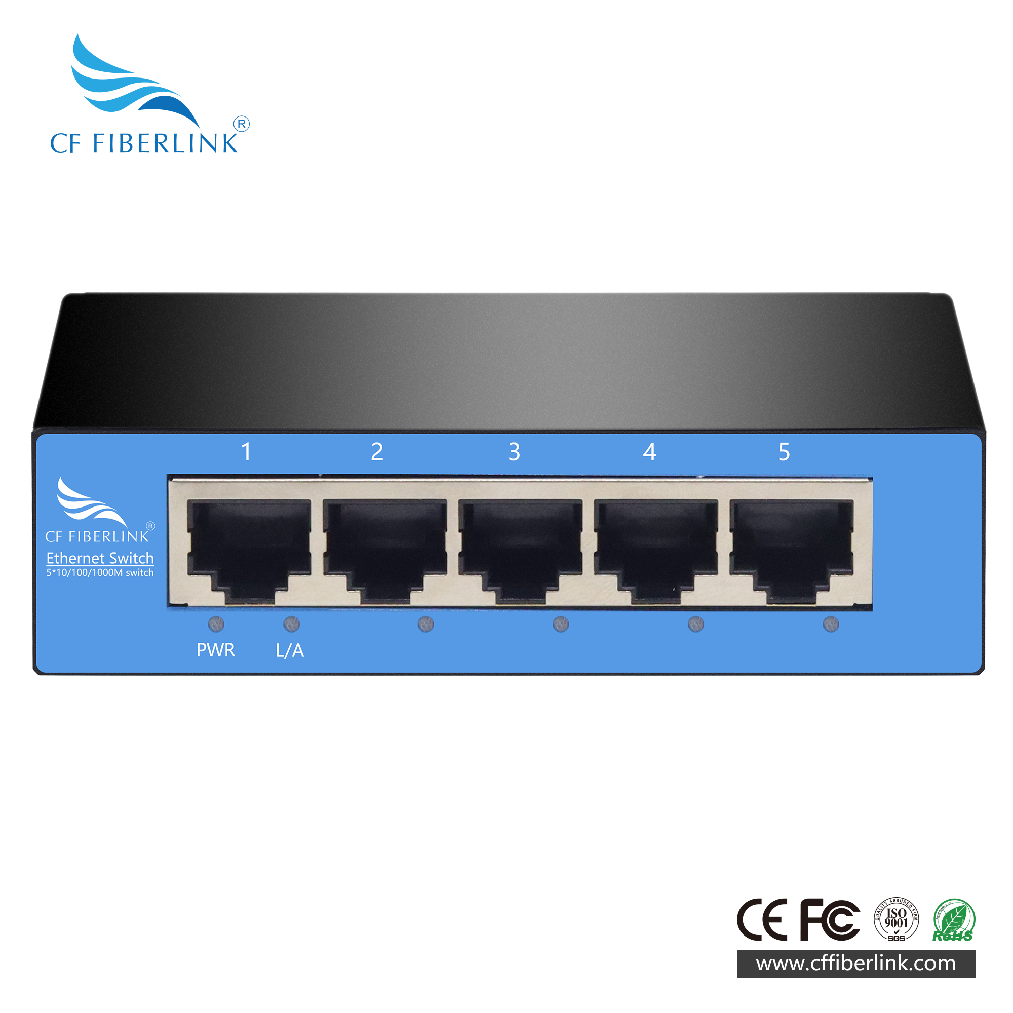 5-port 10/100/1000M Ethernet Switch Featured Image