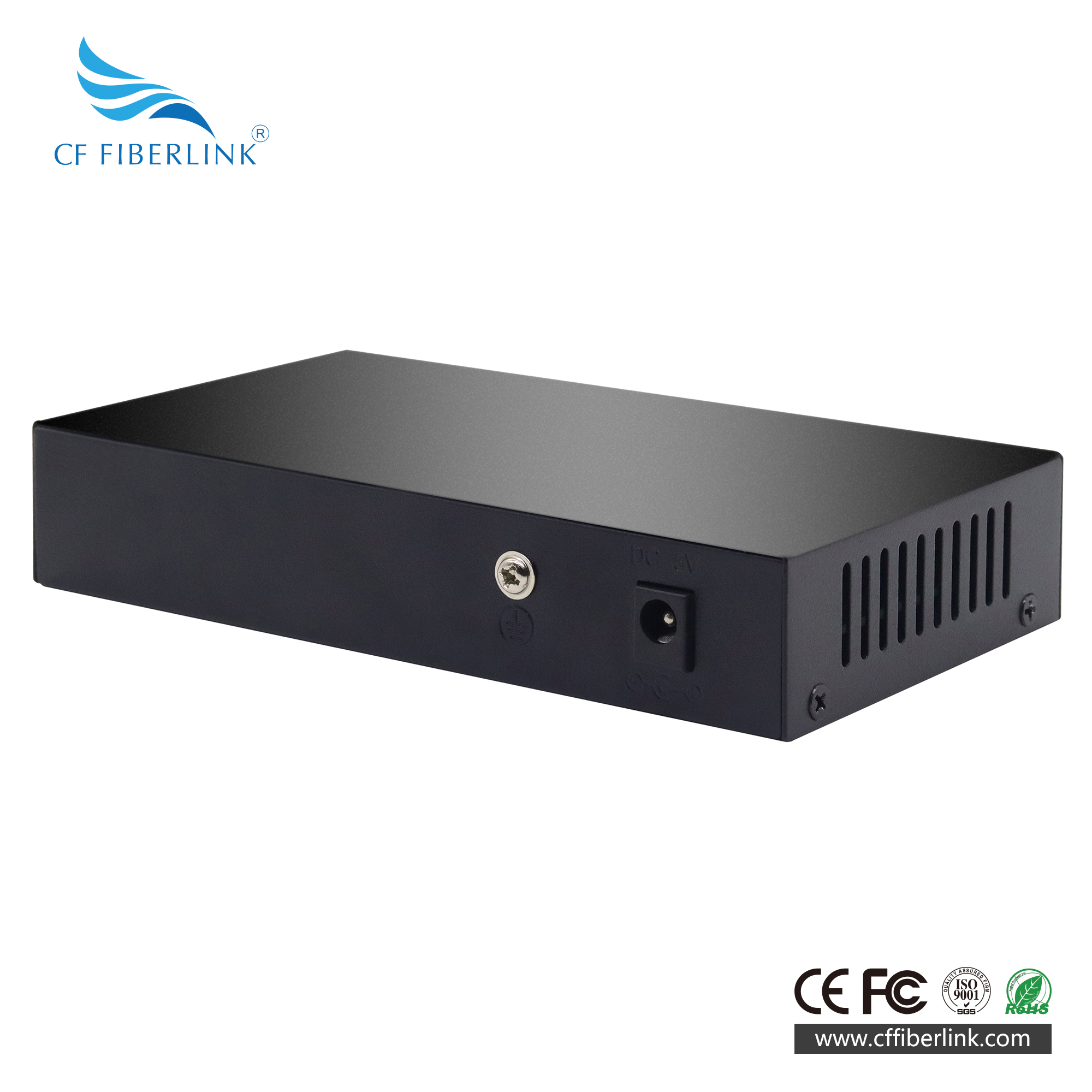 8-port 10/100M Iron Shell Ethernet Switch