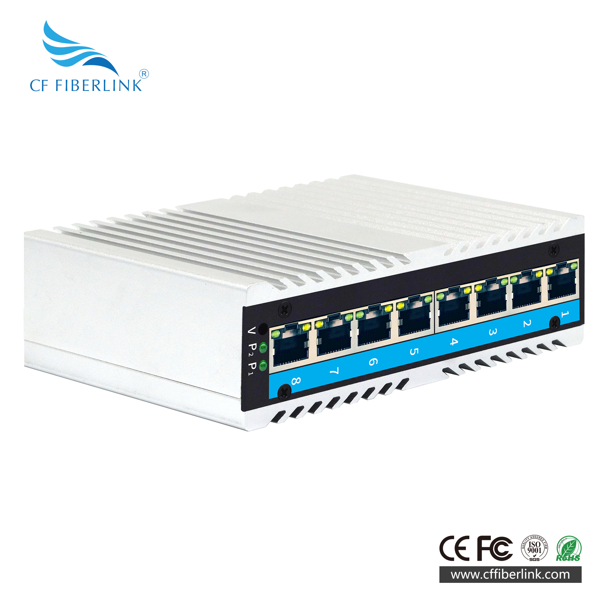 8-port 10/100M Industrial Ethernet  Switch