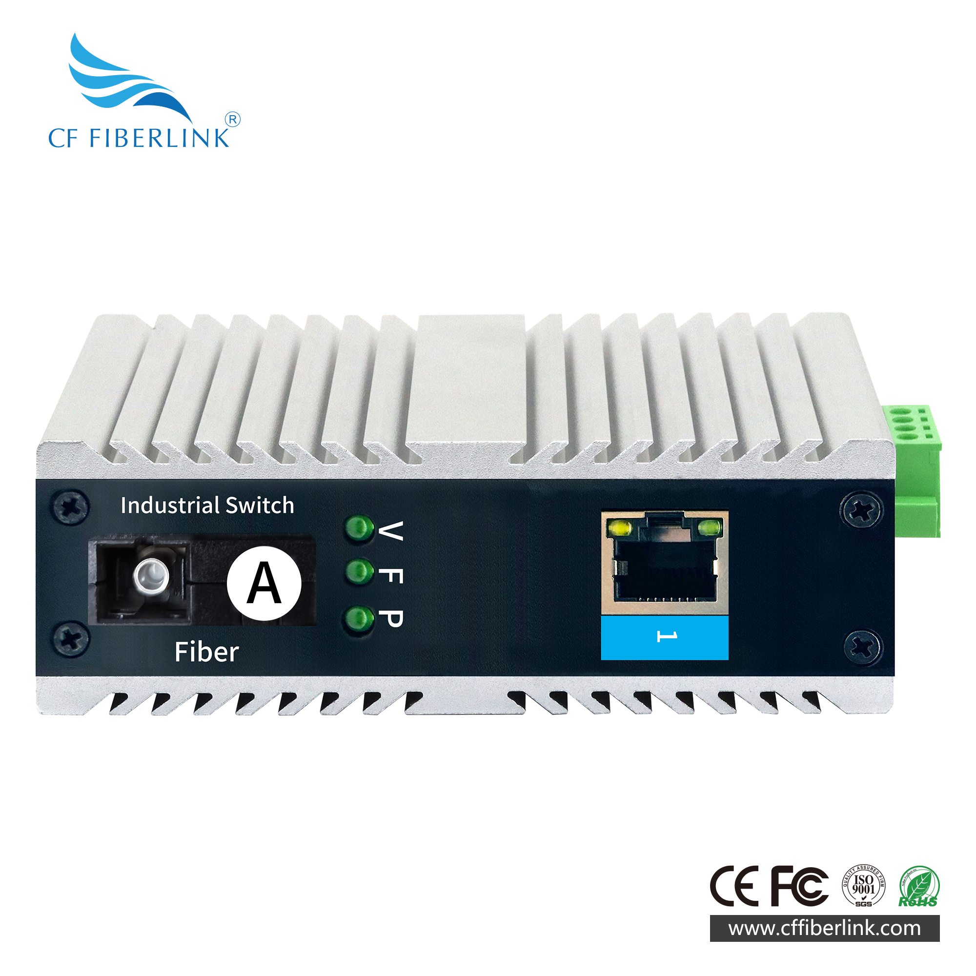 2-port 10/100M Industrial Ethernet Switch