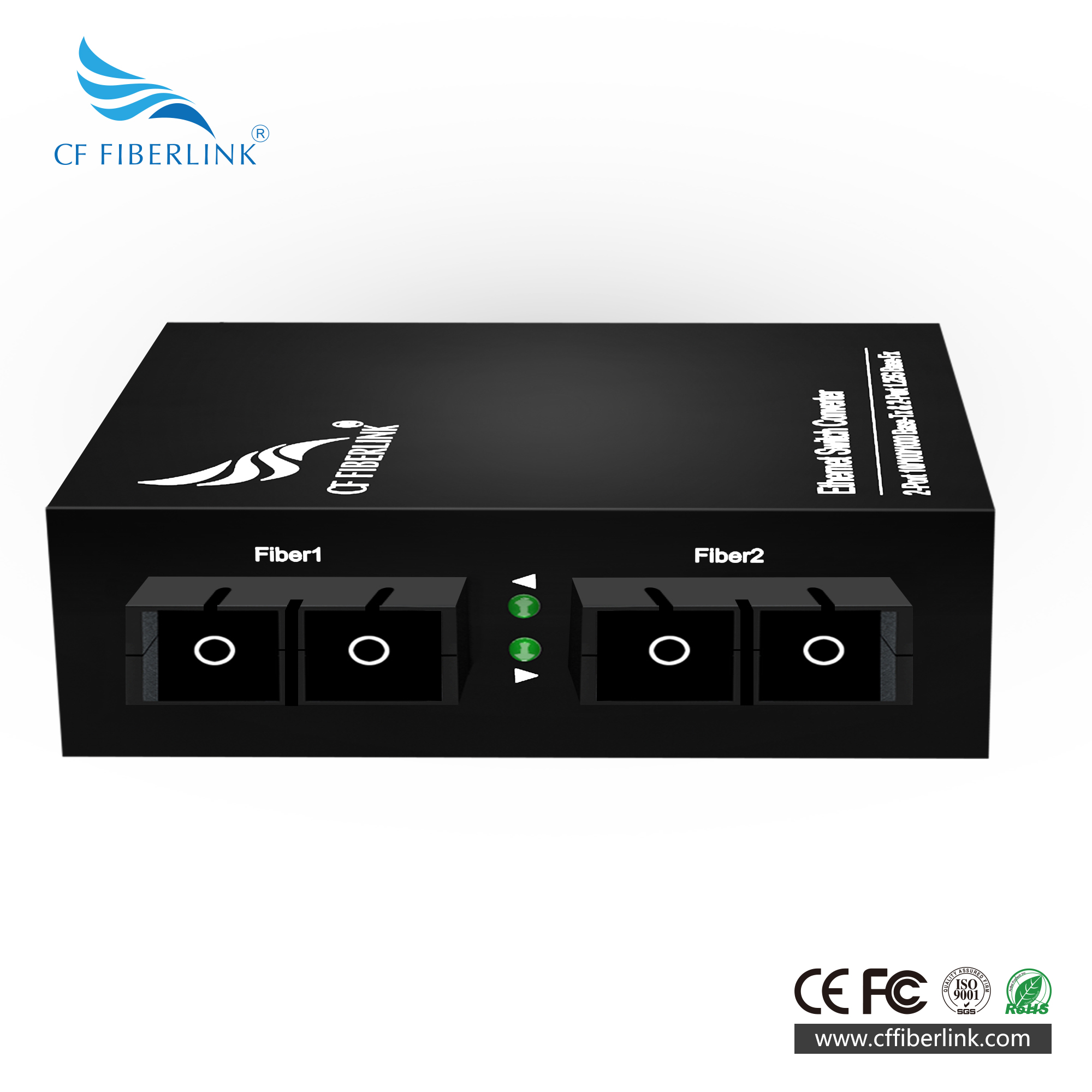 4-port 10/100/1000M  Media Converter （multi-mode Dual-fiber SC）