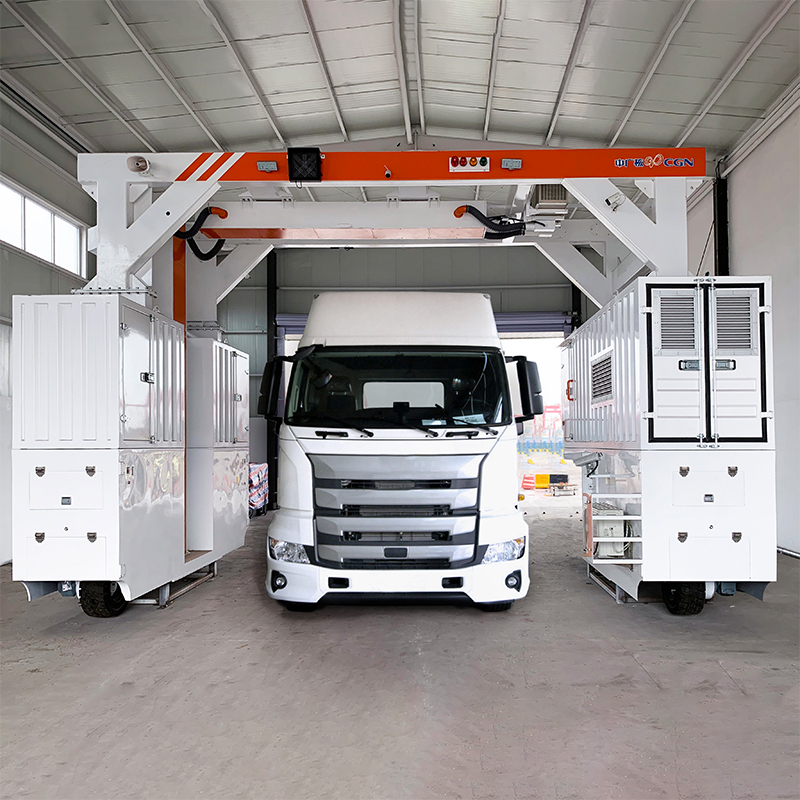 Самоходная система досмотра грузов и транспортных средств