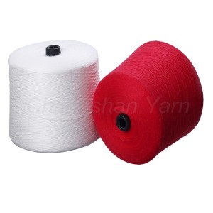 100% пенирана памучна прежда за тъкане