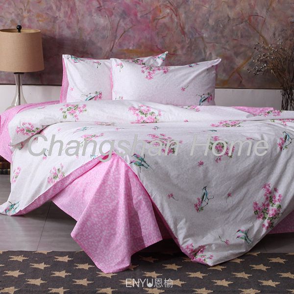China Manufacturer for Polyester/Cotton Dyed Uniform Fabric -
 100% cotton  bedding sets 4 pieces – Changshanfabric