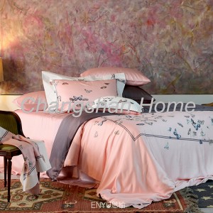 Reasonable price Pure Hemp Fabric - 100% tencel satin bedding sets 9 pieces – Changshanfabric