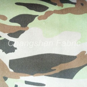 Tecido de camuflagem militar de algodão-PES invisível raio inferido