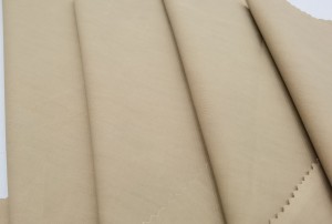 Cotton nylon plain dyed coated fabric