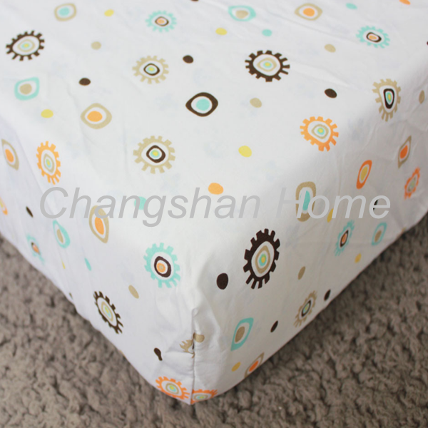 Chinese wholesale Nylon/ Cotton /Spandex Double Layer Spandex -
 Baby Fitted Sheet – Changshanfabric