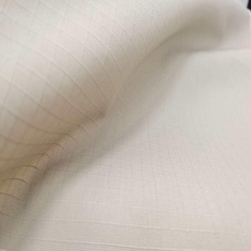 TC spandex check fabric -1