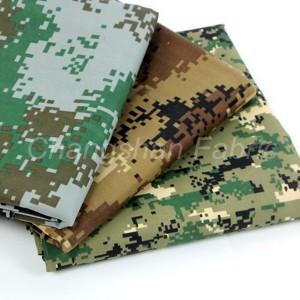 Poliesita Owu Camouflage Fabric
