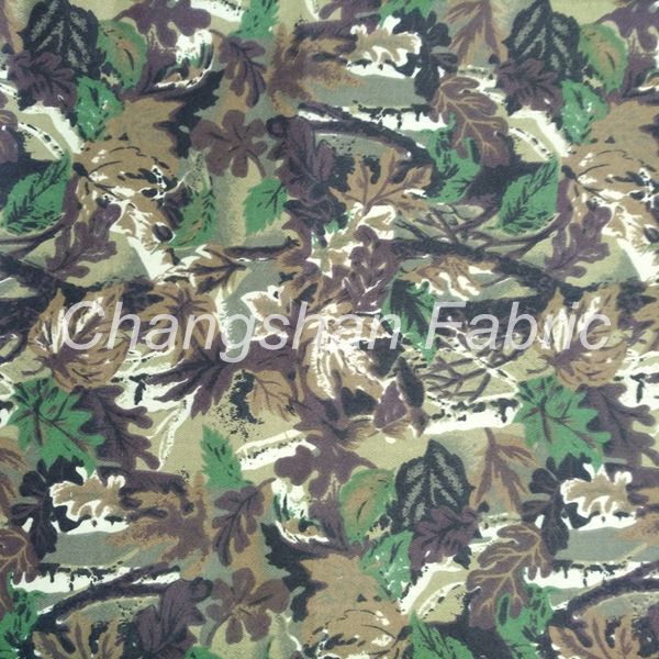 Manufactur standard Polyester/Cotton HV Workwear Fabric -
 Cotton-PES Military Camo – Changshanfabric