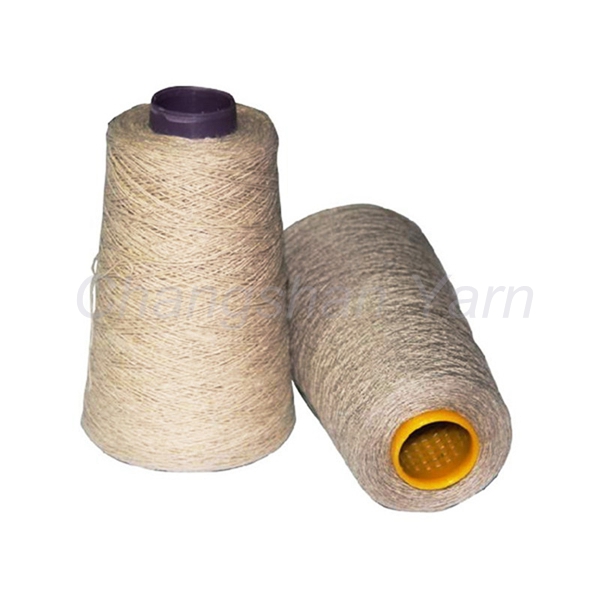 Reasonable price Dyeing Fabric -
 100% Organic Linen Yarn for Weaving in Natural Color – Changshanfabric