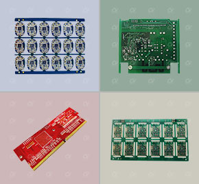 Muster aus der Industrie für elektronische Komponenten