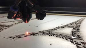 How thick can a laser cutter cut