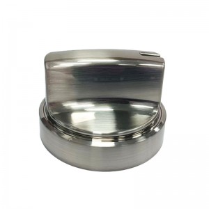 Tailor-made Stainless ABS/PC Bright Nickel Plated KNOB INFINITE Part para sa GE Oven