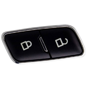 PC/ABS Φωτεινή επιχρωμιωμένη πόρτα Ford Δεξιά και αριστερή κλειδαριά Δαχτυλίδι στεφάνης