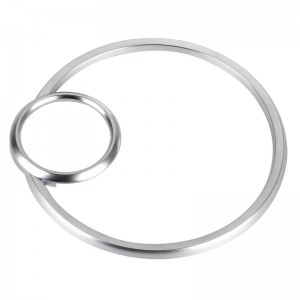 ABS Matt Chrome Plated Automotive Ring
