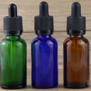 10ml empty amber glass bottle in blue color Essential Oil Glass Bottles