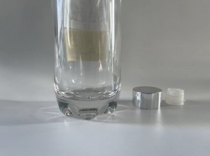 Shanghai Lin lang High Quality 750ml Whiskey Glass Bottle liquor glass bottle