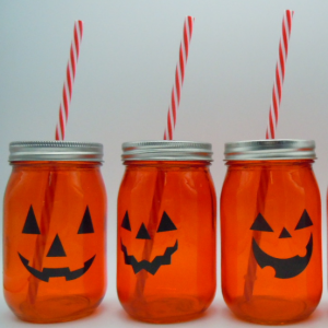 500ml Halloween Gift Glass Jars For Home Decoration/Storage/Dry Tea/Candy