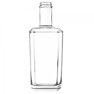 Shanghai Subo firkantet tungt glas VINflaske 700 ml 750 ml Gin / spiritus / spiritus / flasker