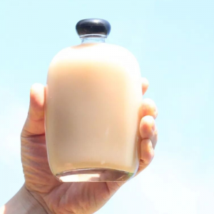 Best Selling Прилагодено ситнореалистичка Млеко teaJuice шише 100ml 250ml 3oz сок пијалок стакло