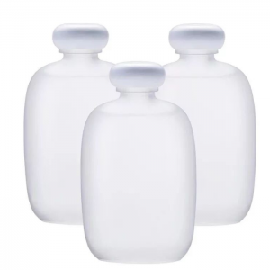 सर्वोत्तम विक्री सानुकूल लहान लोकप्रिय दूध teaJuice बाटली 100ml 250ml 3oz रस पेय ग्लास