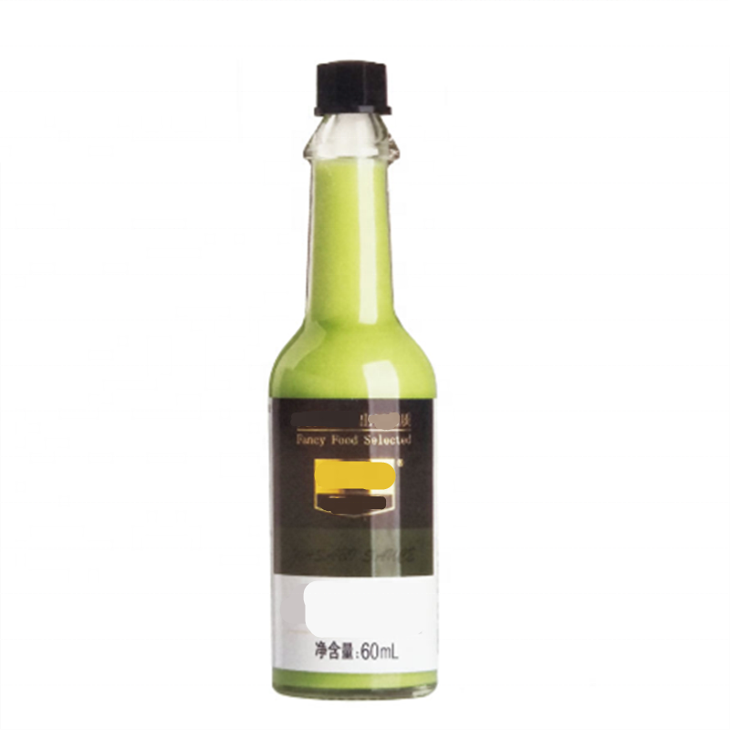 linlang shanghai botella de vidrio personalizada botellas de salsa botellas de salsa picante