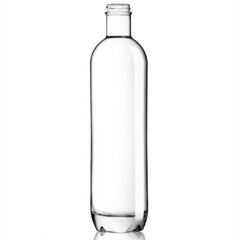 Garrafa de vidro de uísque de alta qualidade 750ml shanghai lin lang garrafa de vidro de licor