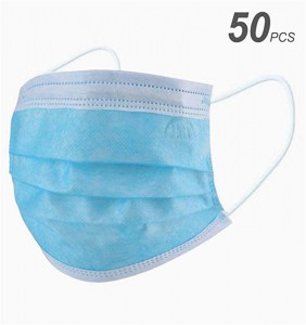 Lin lang Shanghai Quick directly supply 3 ply disposable  face masks