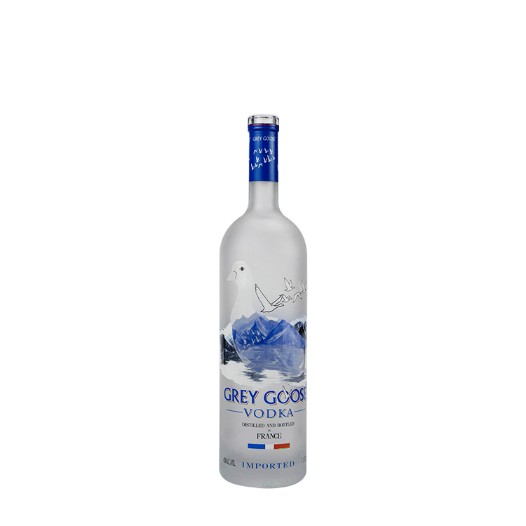 750 ml liquor glass bottle grey goose vodka Glass Bottle Featured Image