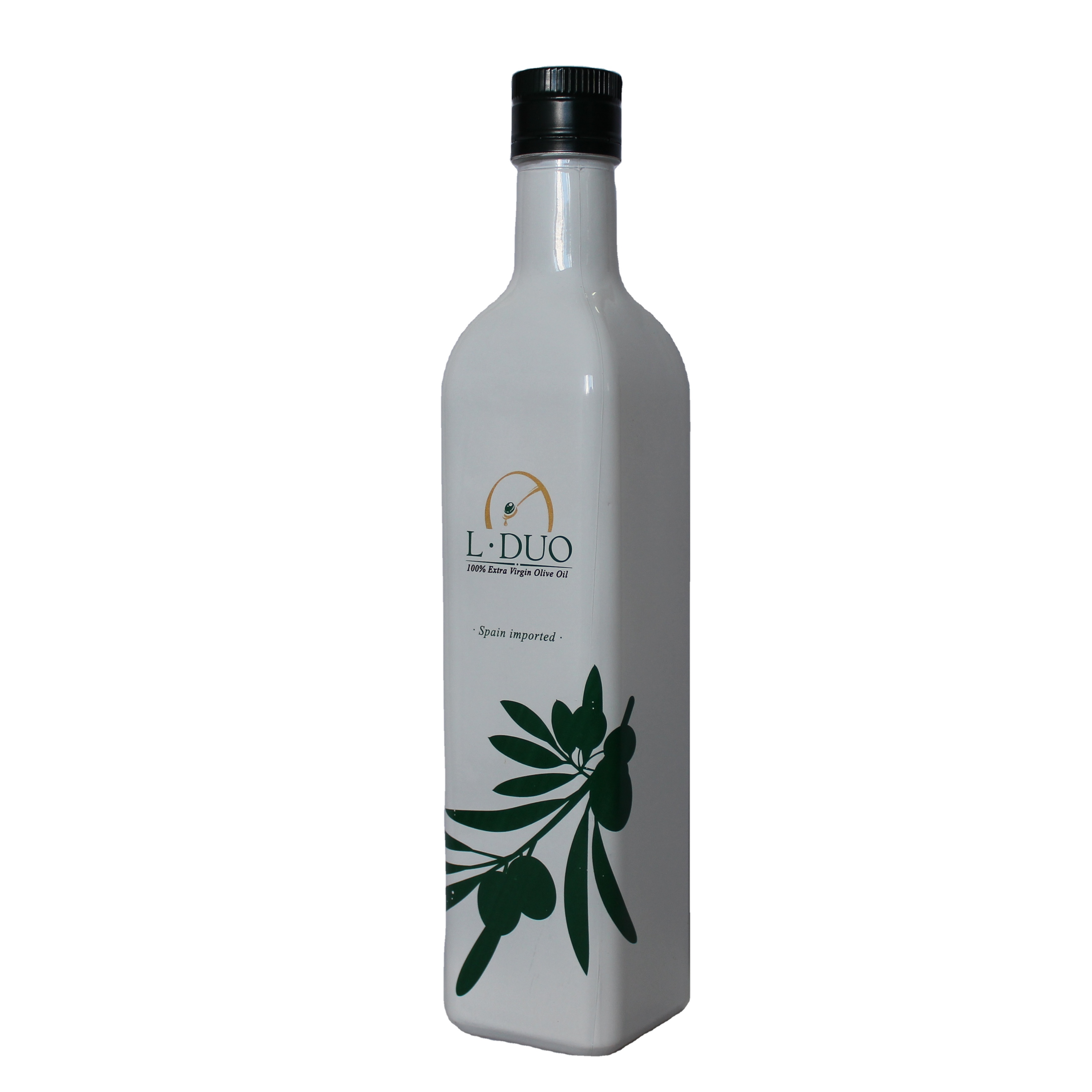Erstklassige Farbspray-Olivenöl-Glasflasche