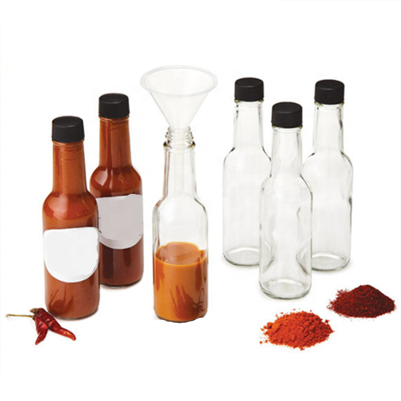 linlang shanghai heißer verkauf lebensmittelqualität premium glas 250 ml scharfe sauce flasche glasflaschen scharfe sauce 150ml