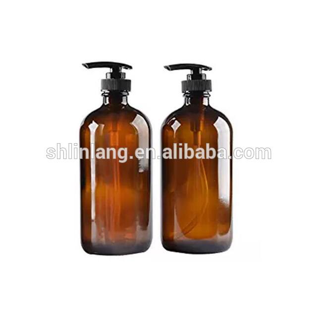 Import glass bottle with pump sprayer 5ml 10ml 15ml 20ml 25ml 30ml skin care use glass bottle