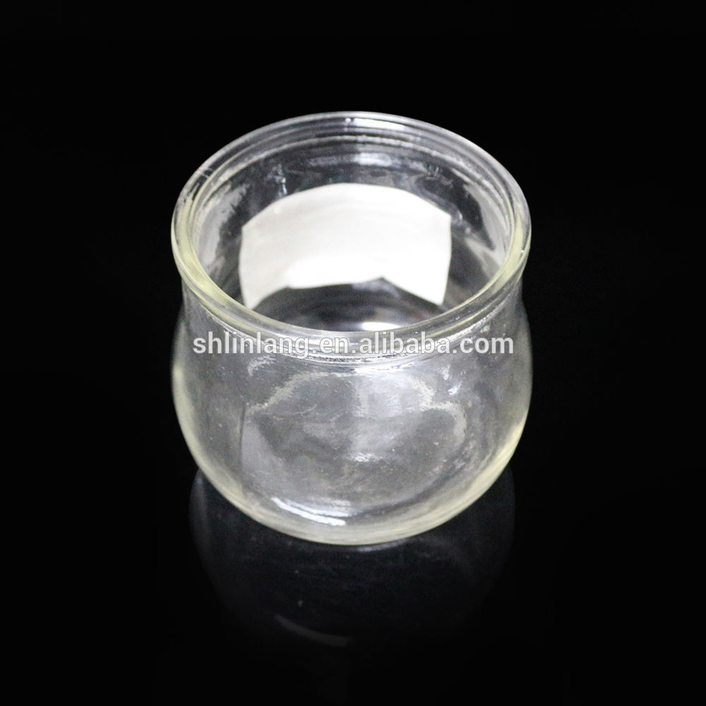 OEM Supply 1000ml Vacuum Storage Custom Glass Jar For Food - Sphere glass candle holders – Linlang