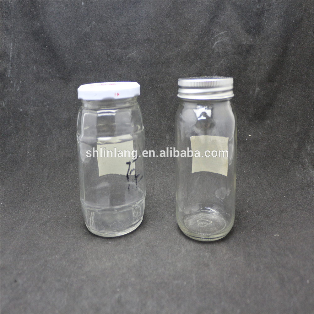 Manufacturer of Medicine Bottle Plastic Pill - Linlang hot welcomed glass products,glass jar for food – Linlang