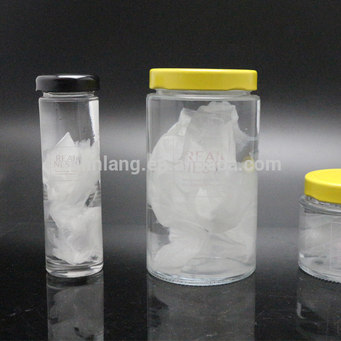 2021 China New Design Glass Beaker Bongs - 100ml tall thin glass bottle for bird’s nest beverage drinks – Linlang