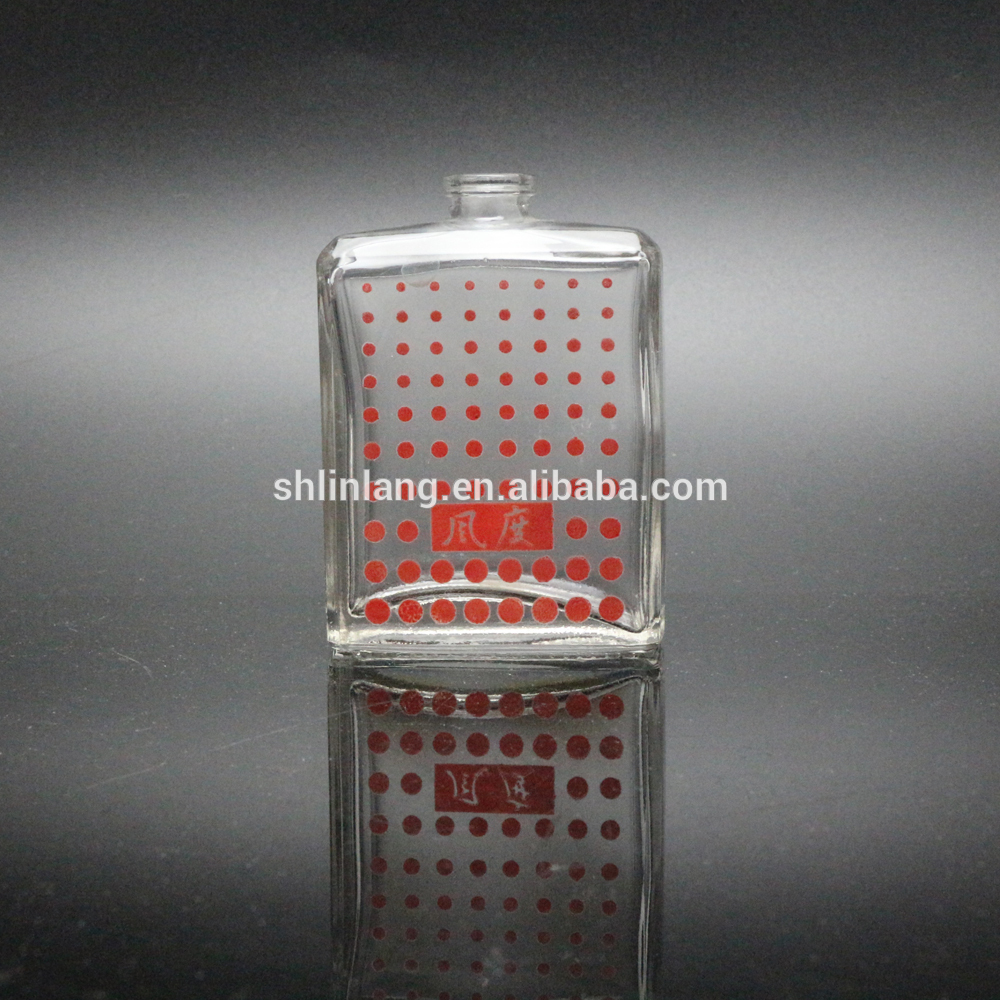 shanghai linlang Customized glass perfume empty perfume bottle for cosmetic