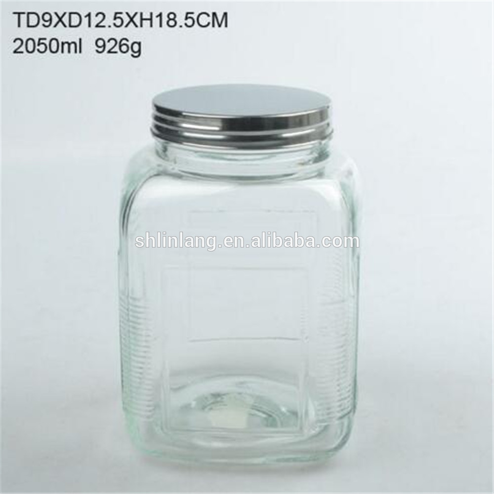 Linlang large glass containers