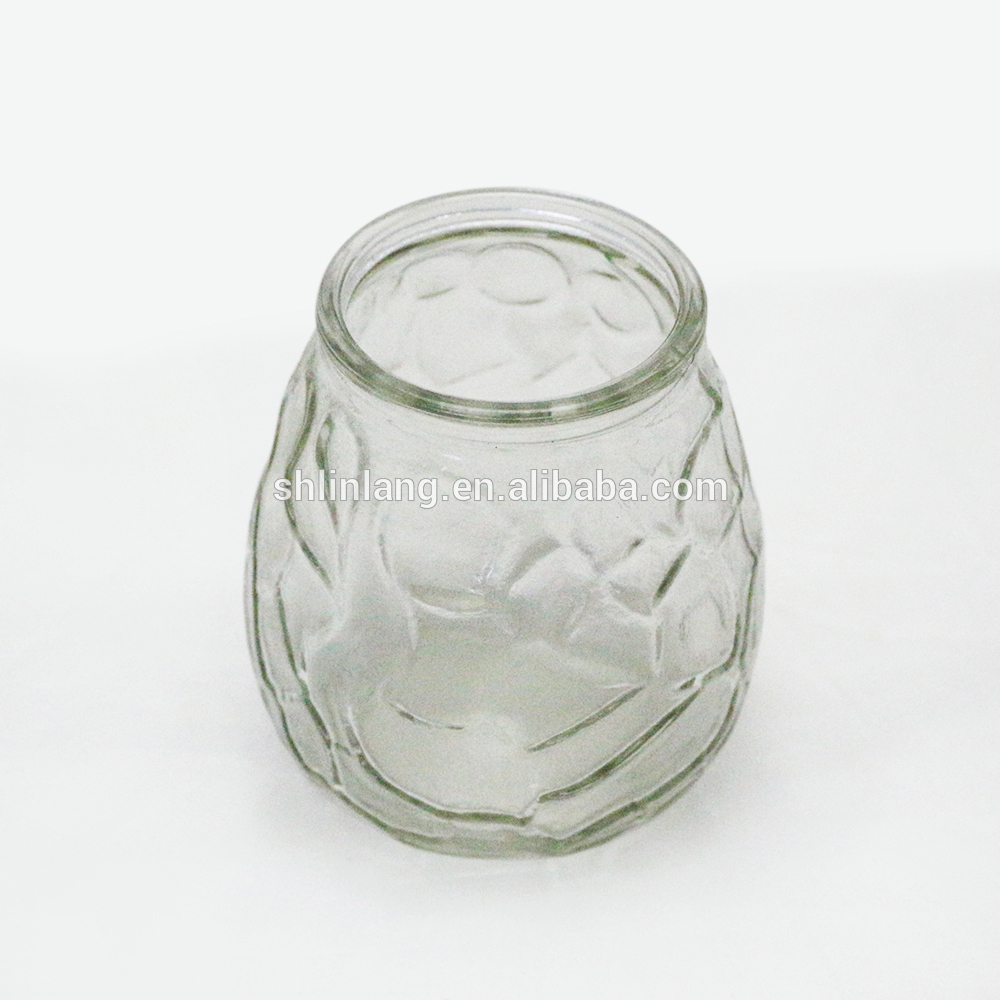400ml glass candle jar for wedding