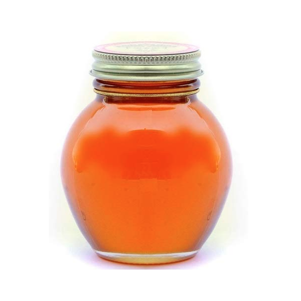OEM Manufacturer Bell Glass Candle Holder - Nakpunar canning preserving honey globe spherical glass jar for food with lids round  8 oz 6 oz  for honey – Linlang
