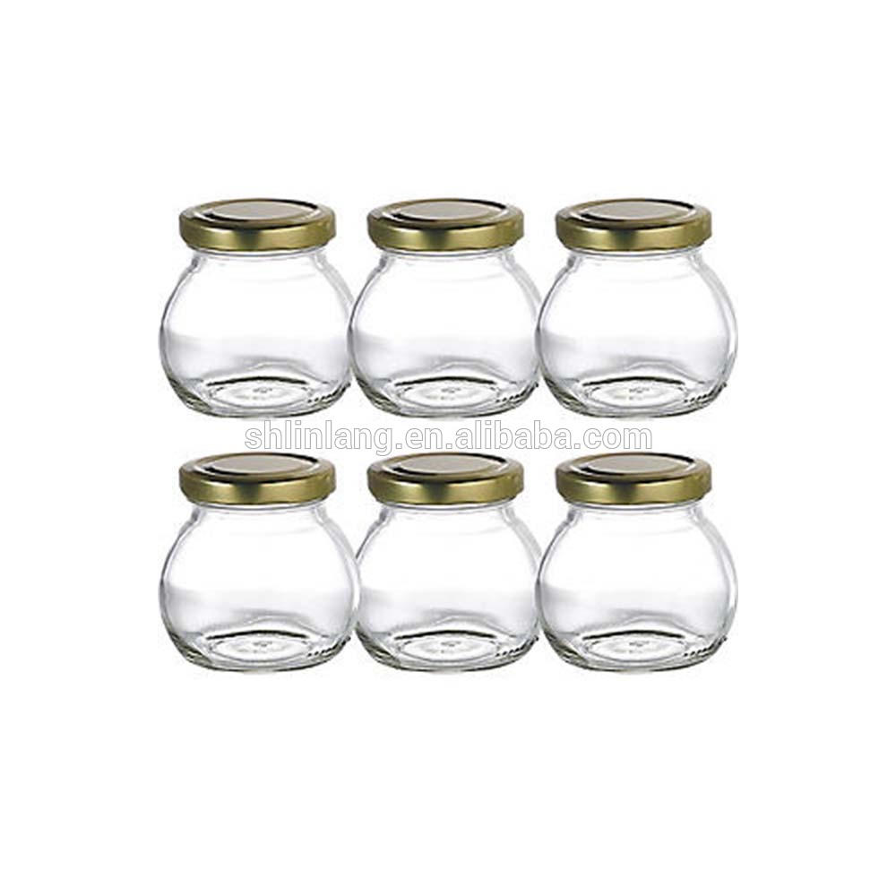 Linlang hot welcomed glass products cheap small glass jam jar
