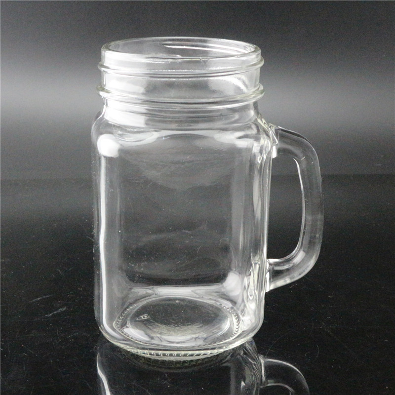 Rapid Delivery for Cosmetic Glass Dropper Bottle - Linlang Shanghai Factory Direct sale mason jar with lid 16oz – Linlang